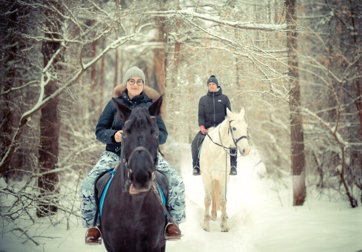 Конная прогулка для двоих. Кататься на лошадях в Ярославле. Конные прогулки всей семьей. Конная прогулка СПБ для двоих.